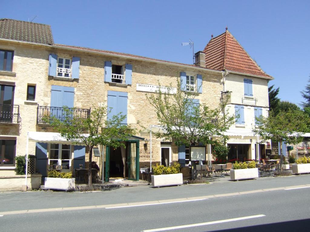 Logis Hotel Restaurant La Bastide Villefranche-du-Perigord Exterior photo